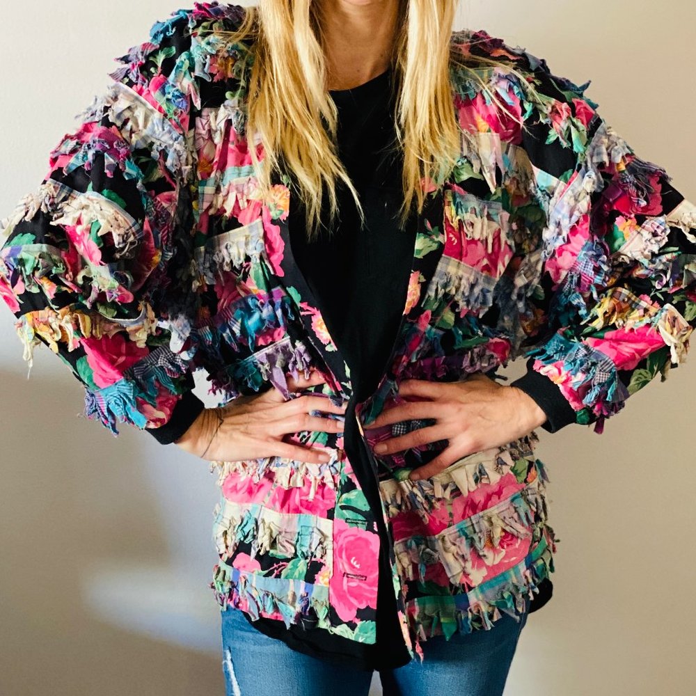 Vintage Paula Sweet Muslin Mink Jacket Size M